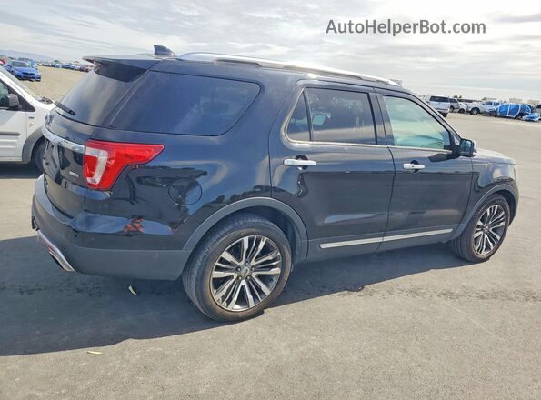 1FM5K8HT7HGD91403 2017 FORD EXPLORER Black Rear right