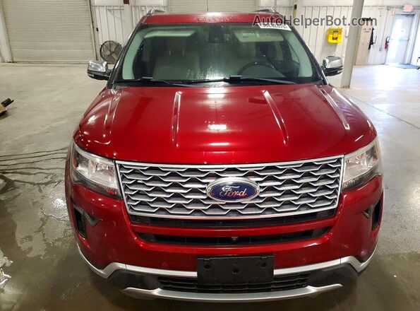 1FM5K8HT7KGA78276 2019 FORD EXPLORER Red 