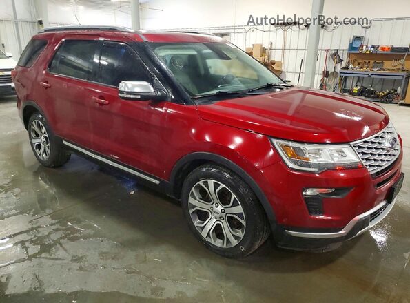 1FM5K8HT7KGA78276 2019 FORD EXPLORER Red 
