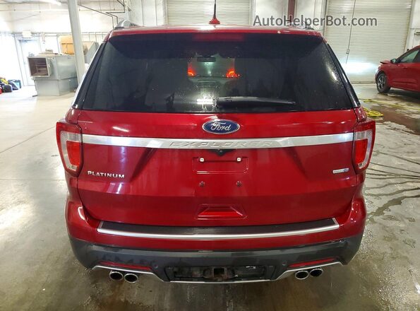 1FM5K8HT7KGA78276 2019 FORD EXPLORER Red 