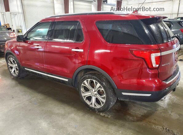 1FM5K8HT7KGA78276 2019 FORD EXPLORER Red 