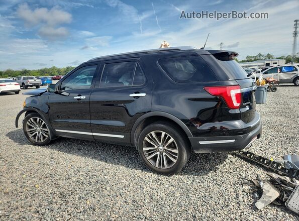 1FM5K8HT8JGA95991 2018 FORD EXPLORER Black Trasero izquierdo