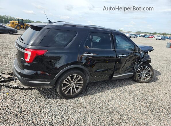 1FM5K8HT8JGA95991 2018 FORD EXPLORER Black Trasero derecho