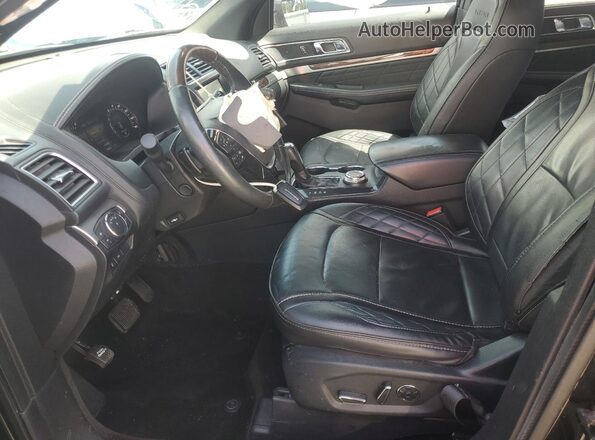 1FM5K8HT8JGA95991 2018 FORD EXPLORER Black Vista interior delantera