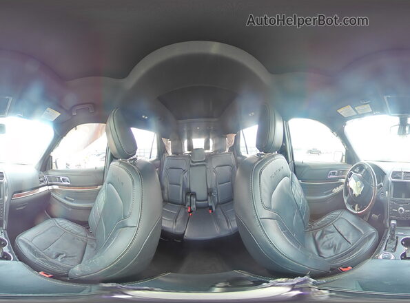 1FM5K8HT8JGA95991 2018 FORD EXPLORER Black Vista interior de 360 grados