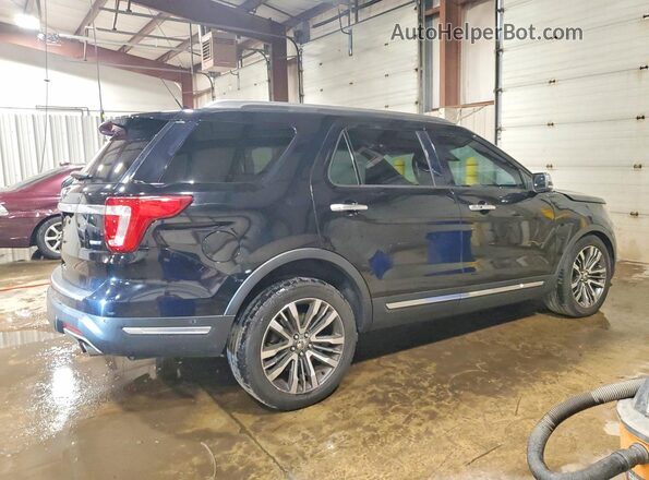 1FM5K8HT8JGB42484 2018 FORD EXPLORER Black Задня права чверть
