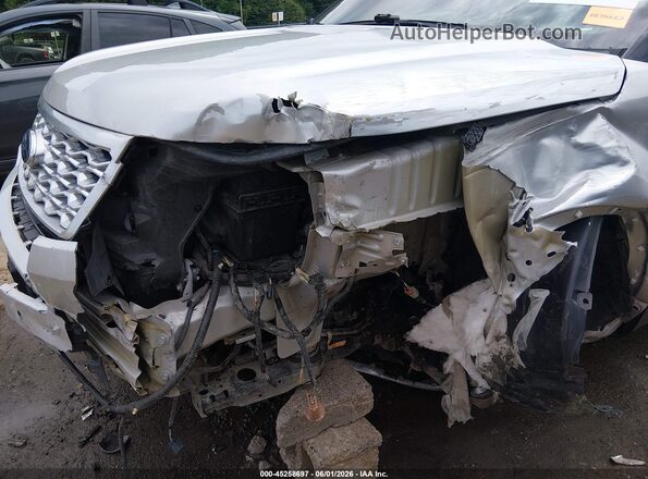 1FM5K8HT9HGA98215 2017 FORD EXPLORER Silver Вид спереду