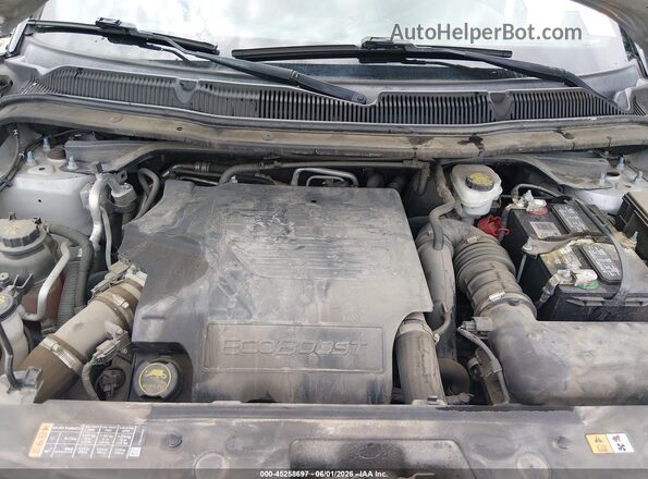 1FM5K8HT9HGA98215 2017 FORD EXPLORER Silver Вид ззаду