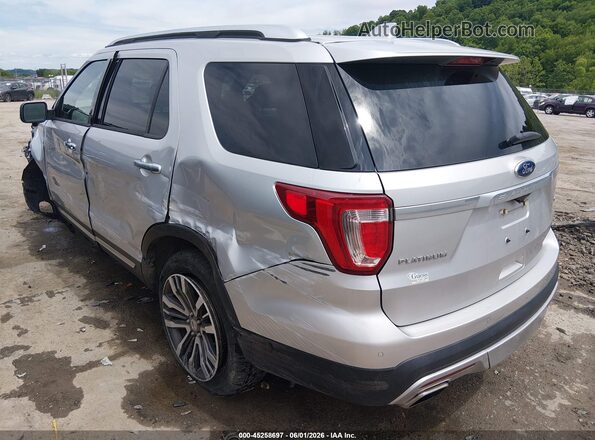 1FM5K8HT9HGA98215 2017 FORD EXPLORER Silver Задня ліва чверть