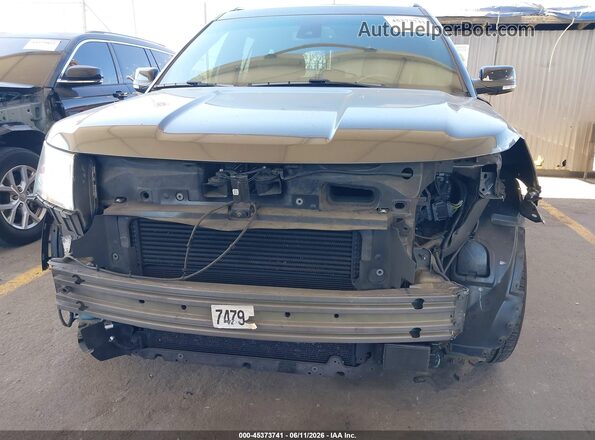 1FM5K8HTXGGD14040 2016 FORD EXPLORER Gray Դիմացի տեսք