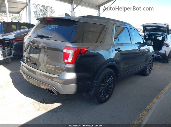 1FM5K8HTXGGD14040 2016 FORD EXPLORER Gray Հետևի աջ