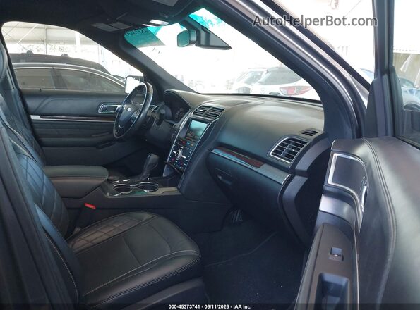 1FM5K8HTXGGD14040 2016 FORD EXPLORER Gray Սալոնի դիմացի տեսք