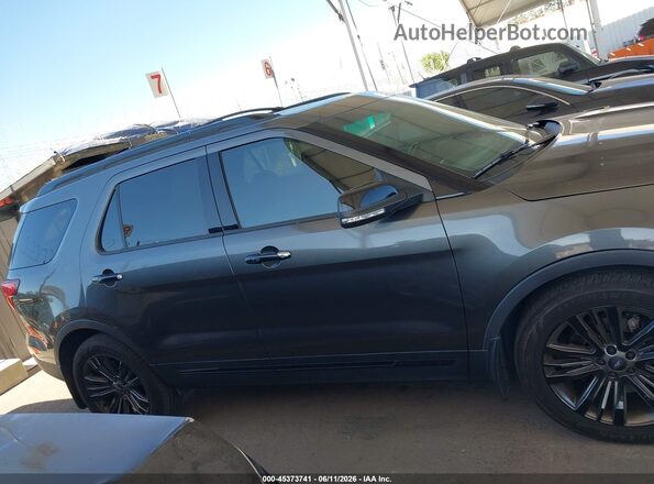 1FM5K8HTXGGD14040 2016 FORD EXPLORER Gray Սալոնի 360 աստիճան տեսք