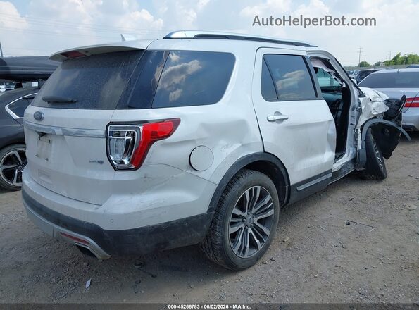 1FM5K8HTXHGA15715 2017 FORD EXPLORER Белый Задняя правая четверть