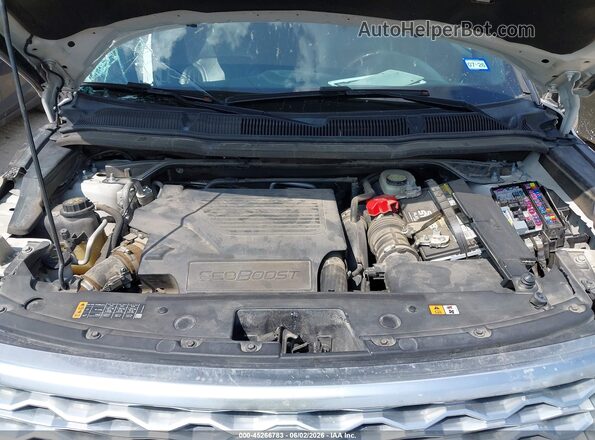 1FM5K8HTXHGA15715 2017 FORD EXPLORER Белый Вид сзади