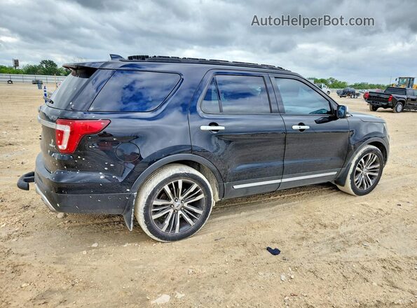 1FM5K8HTXHGC04901 2017 FORD EXPLORER Black Tył prawy