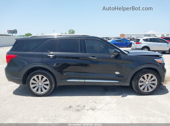 1FM5K8LC5MGC29464 2021 FORD EXPLORER Black Vista interior trasera