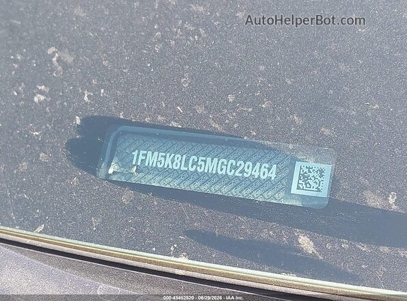 1FM5K8LC5MGC29464 2021 FORD EXPLORER Black 