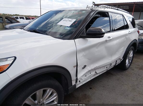 1FM5K8LC7MGC28333 2021 FORD EXPLORER White Вид спереду