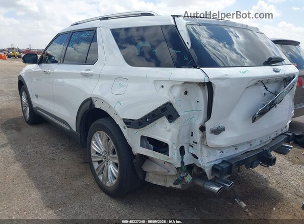 1FM5K8LC7NGB69883 2022 FORD EXPLORER White Rear left