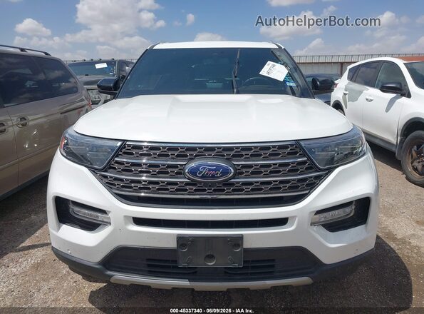 1FM5K8LC7NGB69883 2022 FORD EXPLORER White Rear interior view