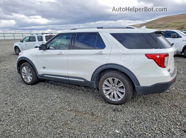 1FM5K8LC8NGC04513 2022 FORD EXPLORER Белый Задняя левая четверть
