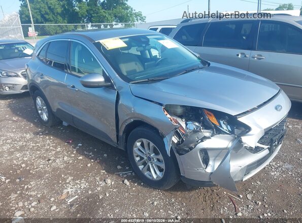 1FMCU0BZ2MUB15514 2021 FORD ESCAPE Silver წინა ხედი