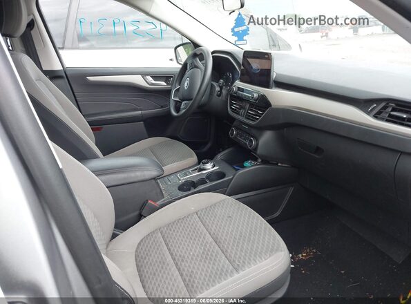 1FMCU0BZ2MUB15514 2021 FORD ESCAPE Silver წინა სალონის ხედი