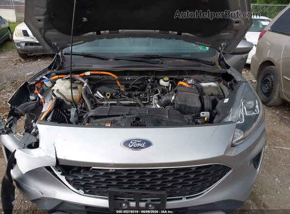 1FMCU0BZ2MUB15514 2021 FORD ESCAPE Silver უკანა ხედი