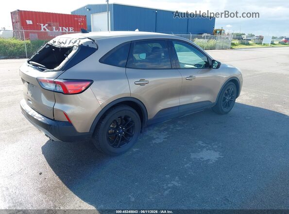 1FMCU0BZ3LUB79821 2020 FORD ESCAPE Tan Tył prawy