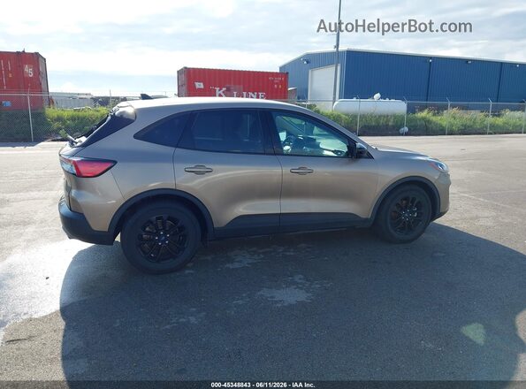 1FMCU0BZ3LUB79821 2020 FORD ESCAPE Tan Widok wnętrza 360 stopni