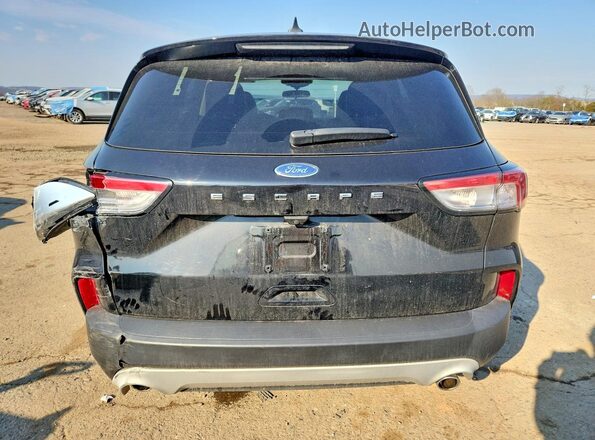 1FMCU0BZ3LUB81018 2020 FORD ESCAPE Black უკანა ხედი