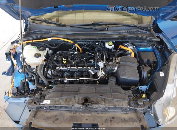 1FMCU0BZ5LUB20768 2020 FORD ESCAPE Blue უკანა ხედი
