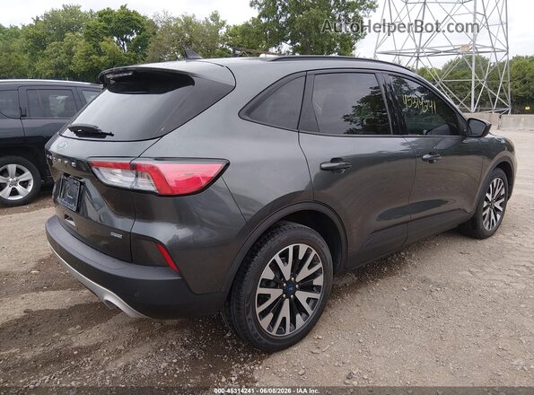1FMCU0BZ7LUB44456 2020 FORD ESCAPE Gray Rear right