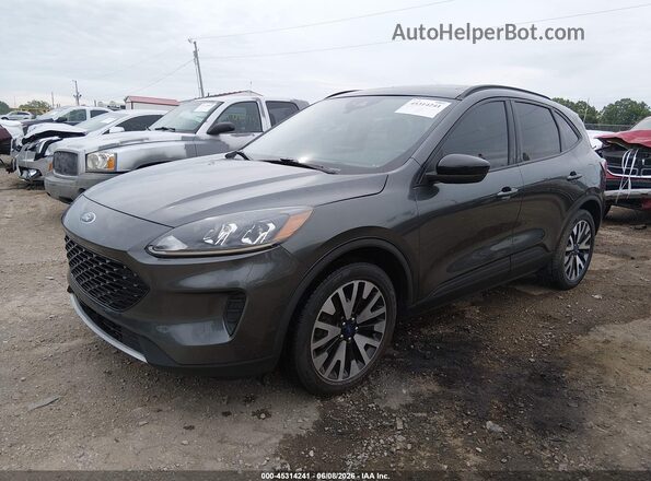 1FMCU0BZ7LUB44456 2020 FORD ESCAPE Gray Front left
