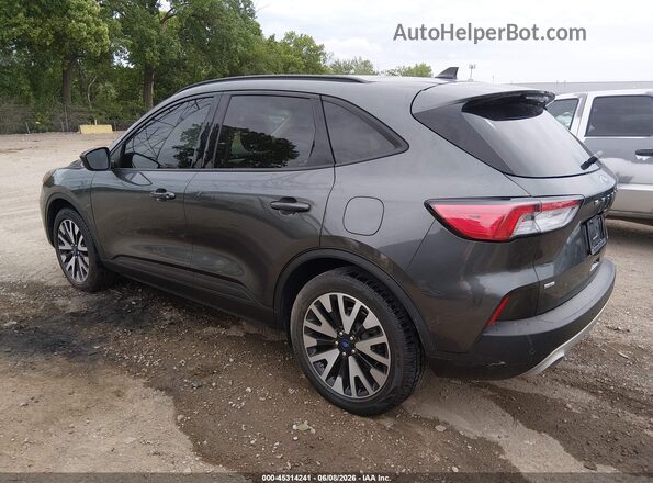 1FMCU0BZ7LUB44456 2020 FORD ESCAPE Gray Rear left