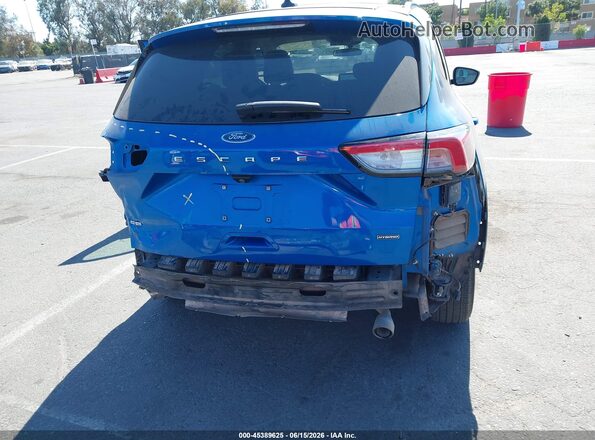 1FMCU0BZ7LUB44702 2020 FORD ESCAPE Blue Front view