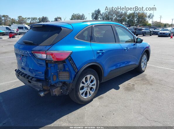 1FMCU0BZ7LUB44702 2020 FORD ESCAPE Blue Rear right