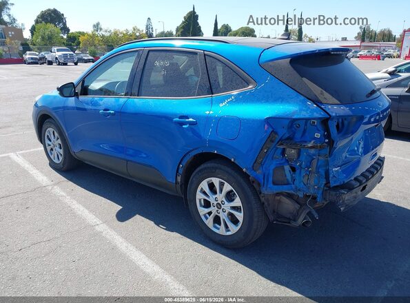 1FMCU0BZ7LUB44702 2020 FORD ESCAPE Blue Rear left