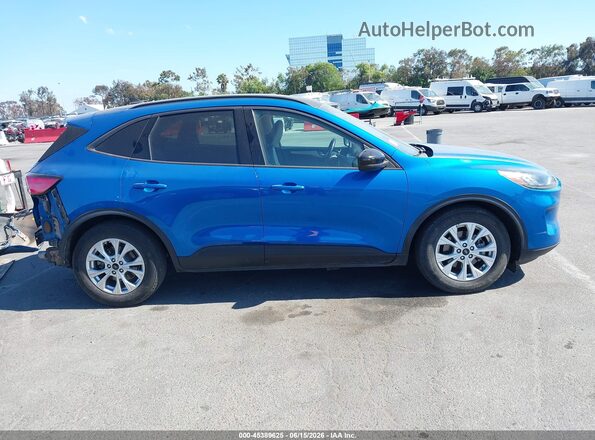 1FMCU0BZ7LUB44702 2020 FORD ESCAPE Blue 360 interior view