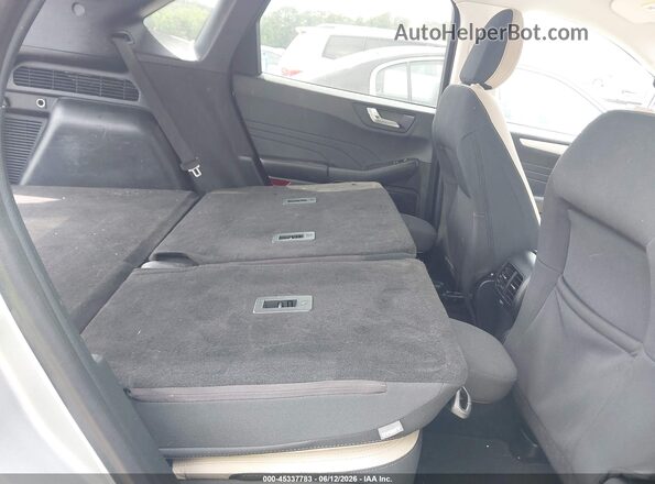 1FMCU0BZXMUA67793 2021 FORD ESCAPE Silver Widok naklejki z numerem VIN