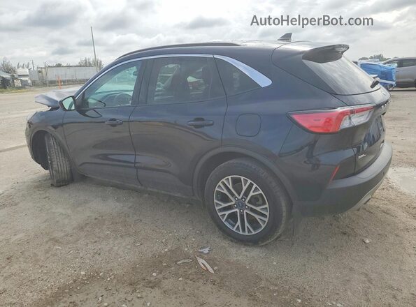 1FMCU0CZ4MUB16260 2021 FORD ESCAPE Черный Задняя левая четверть