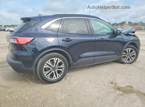 1FMCU0CZ4MUB16260 2021 FORD ESCAPE Черный Задняя правая четверть