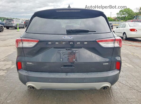 1FMCU0CZ9NUA17290 2022 FORD ESCAPE Черный Вид сзади