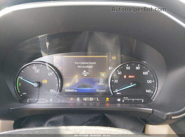 1FMCU0CZXMUA73446 2021 FORD ESCAPE White Вид задніх сидінь