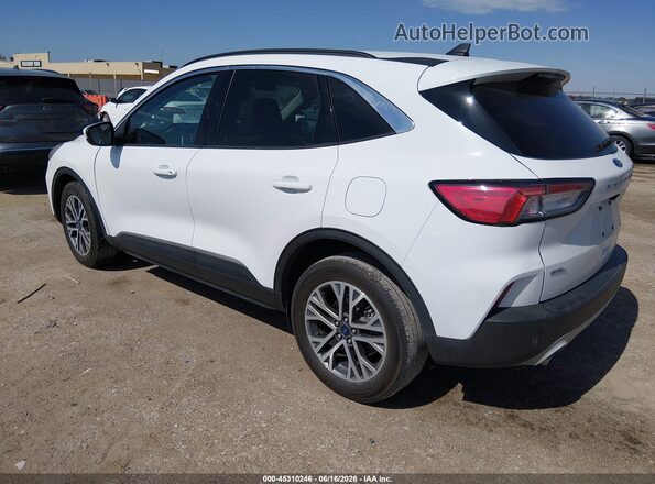 1FMCU0CZXMUA73446 2021 FORD ESCAPE White Задня ліва чверть