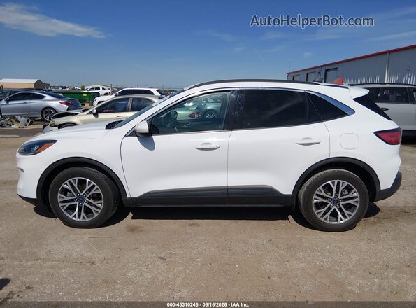 1FMCU0CZXMUA73446 2021 FORD ESCAPE White Панорамний вид салону 360°