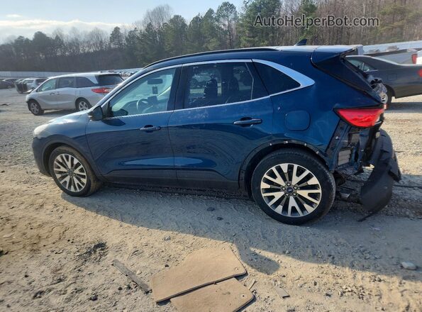 1FMCU0DZ0LUC08799 2020 FORD ESCAPE Blue Задня ліва чверть