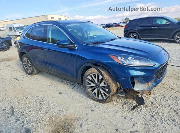 1FMCU0DZ0LUC08799 2020 FORD ESCAPE Blue Передня права чверть