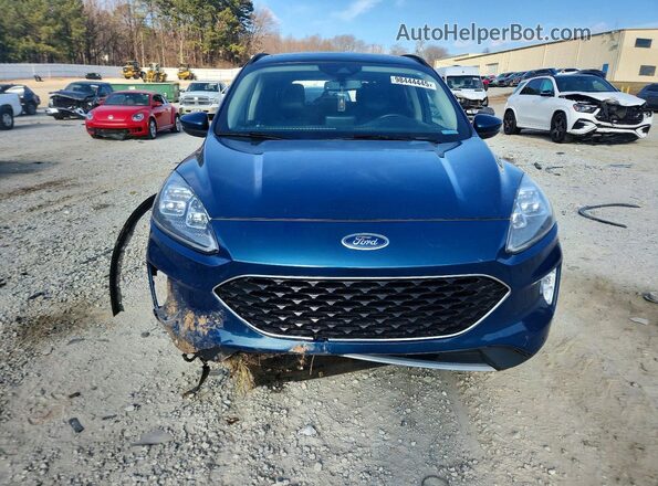 1FMCU0DZ0LUC08799 2020 FORD ESCAPE Blue Вид спереду